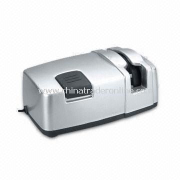 Electric Knife Sharpener with Ceramic Sharpening Wheel