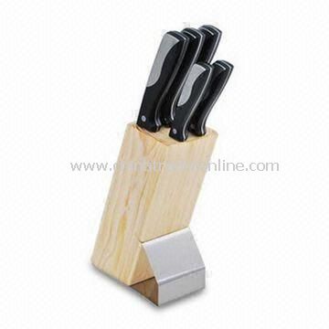 Kitchen Knife Set in Latest Design, with Attractive Style and Easy Cleaning, Made of Stainless Steel