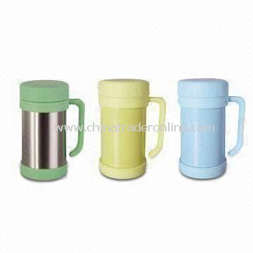 18oz Vacuum Desk Mugs, Available in Various Colors, Suitable for Lunch Use