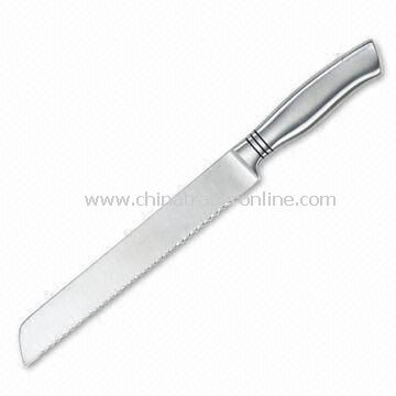 8-inch Bread Knife with Stainless Steel Hollow Handle and Special Design