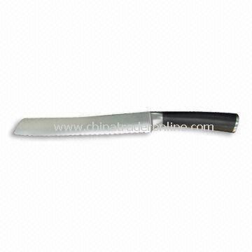 8-inch Bread Knives with Tapered-ground and 14N Stainless Steel Blade from China