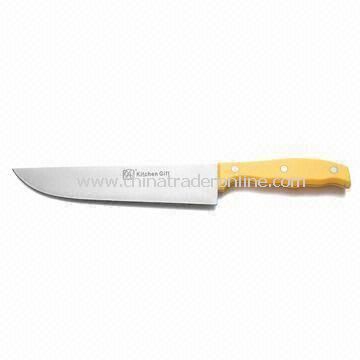 Butcher Knife, Made of 3CR 13 + PP for Handle Material from China