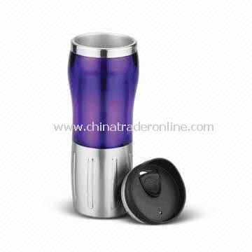 Travel Mug with 16oz Capacity, Made of AS from China