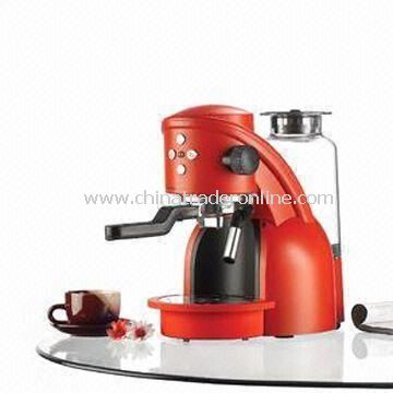 1,200W Espresso Coffee Machine with Removable Drip Tray and Water Tank