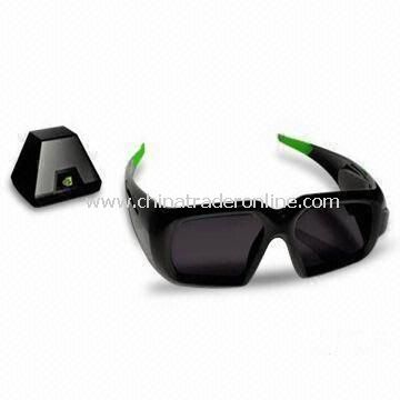 3D Glasses, Customized Shapes and Sizes are Welcome, with ABS Plastic Frame