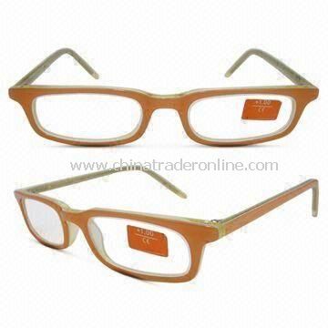 Double Color Handmade Acetate Reading Glasses, Available in Natural Fashionable Designs