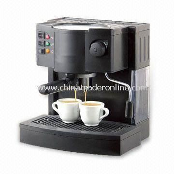 Espresso/Cappuccino Coffee Machine with 50/60Hz Frequency and 220 to 240V AC Voltage from China