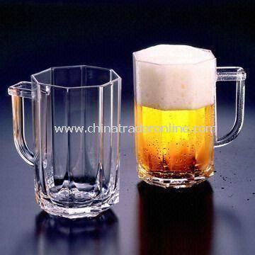 Acrylic Ultimate Beer Mugs, Measures 14 x 10 x 16.0cm