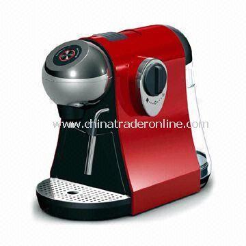 Capsule Espresso Machine with Manual Coffee Volume Control and Blinking Backlit Button from China