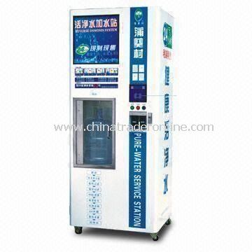 Water Vending Machine with 9-stage Filtration, RO Purification, Ozone Disinfection and 8L/Minute