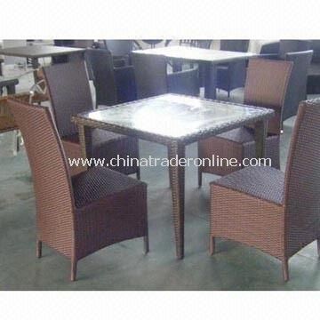 Hotel Furniture Set with Weather-resistant Cushion and Aluminum Frame from China