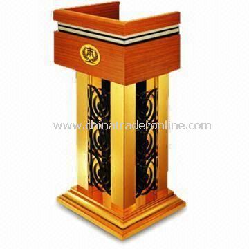 Lectern, Measures 680 x 500 x 1,200mm, with Oil-painted Finish