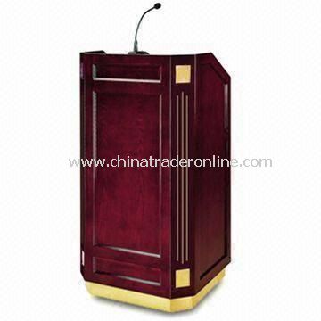 Rostrum, Made of Teak/Camphor Wood, with Oil-painted Finish from China