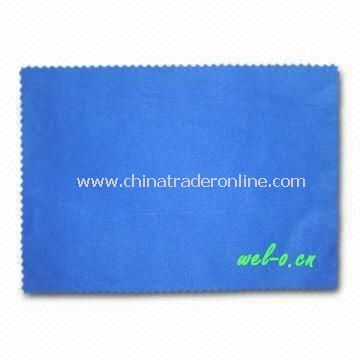 Lens Cleaning Cloth/Towel, Made of Microfiber, Customized Logos, Sizes and Designs Available