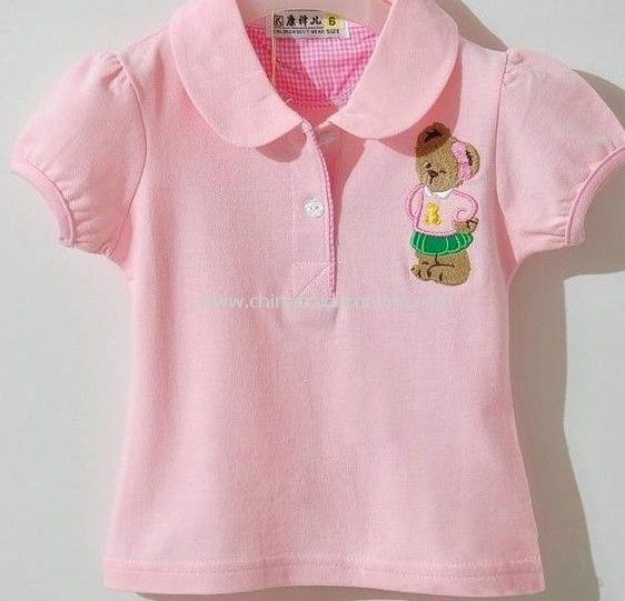 2011 New hot sale fashion Baby T-shirt 4 different design Children short T-shirt