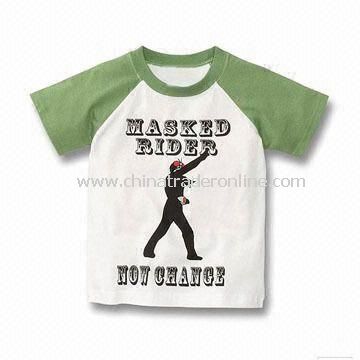 Baby T-shirt, Made of 100% Cotton, Available in Various Colors