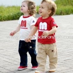 newest cotton baby short sleeve blouse /baby T-shirt