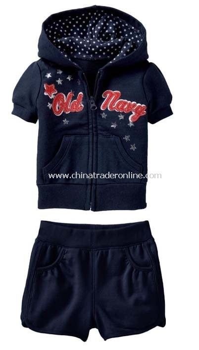 Wholesale Summer~Kids Short Sleeve Shirts/Dress/Baby Hoodies & Sweatshirts+Skirts/Kids Clothing Sets/children Clothese sets from China