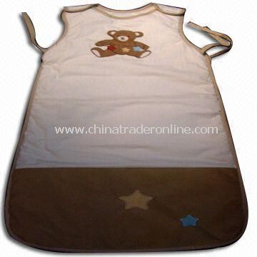 100% Cotton Baby Sleeping Bag, Available in Size of 90 x 50cm from China