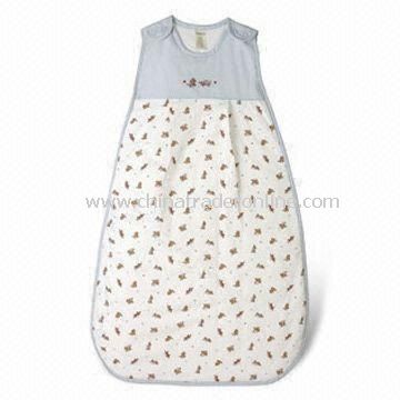 Baby Sleeping Bag with Embroidery Design, Made of Cotton, OEM Orders are Welcome from China