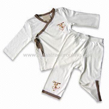 Baby Sleepwear, Made of 100% Bamboo, Suitable for 0 to 24 Months Baby, Available in Various Colors