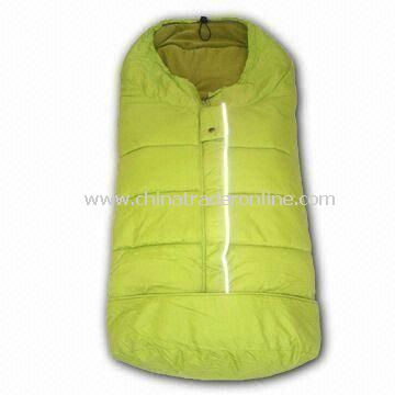 Waterproof Baby Sleeping Bag/Footmuff/Stroller Accessories, Made of 230T Nylon Taffeta from China