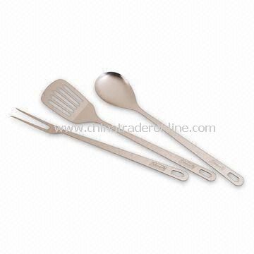 3-piece Serving Set, Made of Stainless Steel, Dishwasher Safe from China