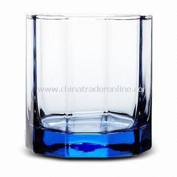 Decagonal Rocks Glass, Measures 7.9 x 7.85 x 8.7cm, with 315mL Capacity