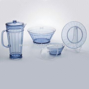 Jug with Tumlber and Salad Bowls, Made of MS