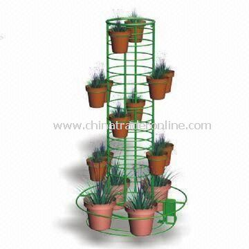 Customized Metal-coated Rack Pot Decoration, Protects Tree Surface from Cat Scratches