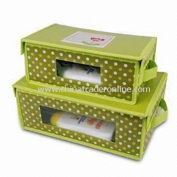 Drawer Storage Box, Eco-friendly and Healthy for Skin, Light and Handly, with Nonwoven Material