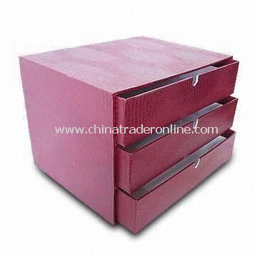 Pink Durable Closet Drawer Organizer, Made of Cardboard, Customized Labels and Logos are Accepted