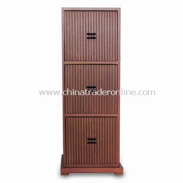 Wooden Cabinet with Four Drawers, Measuring 21 x 16.5 x 55cm