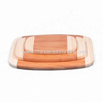 Wooden Cutting Boards with Groove and Handle from China