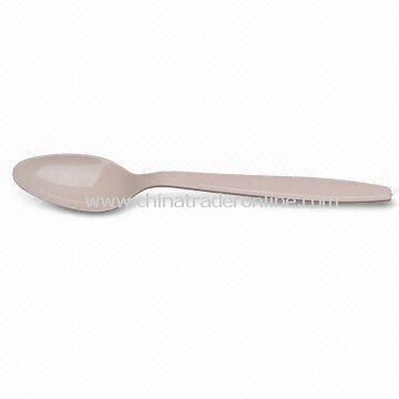 4.95g Heavy Plastic Dessert Spoon, OEM Orders are Welcome from China