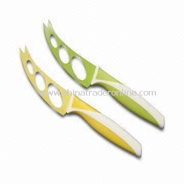 Cheese Knife with Stainless Steel Blade and PP/TPR Handle from China