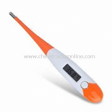 Digital Thermometer with Soft Probe and Flexible, Response Time of 60 Seconds