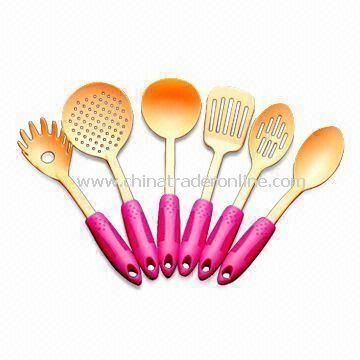 Nylon Flatware, Comes in Orange, Multicolor are Available, with Up to +240°C Heat Resistance from China