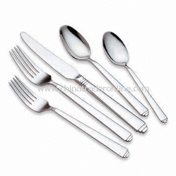 Stainless Steel Cutlery Set, Flatware, Tableware, Dinnerware, Includes Fruit Fork from China