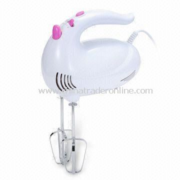 200W Egg Beater with Turbo Switch and Release Button