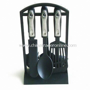 6pcs Nylon Utensil Set with High-temperature Resistance of Up to 410°C