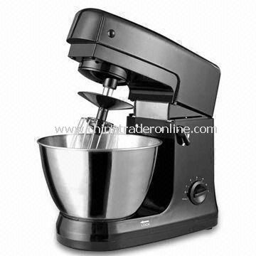 High Power Stand Mixer with Stainless Steel Bowl, RoHS Directive-compliant