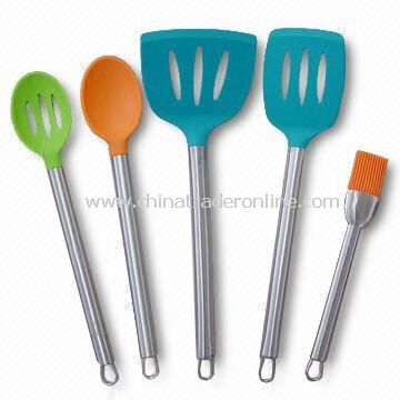 Silicone Kitchen Utensils 5PCS Set from China