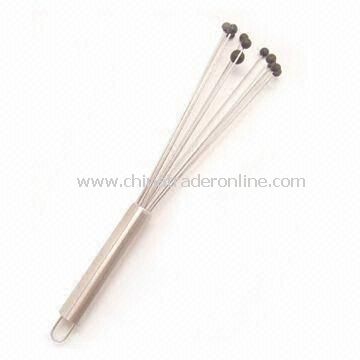 Whisk, Made of 430 Stainless Steel, with Nylon Dot