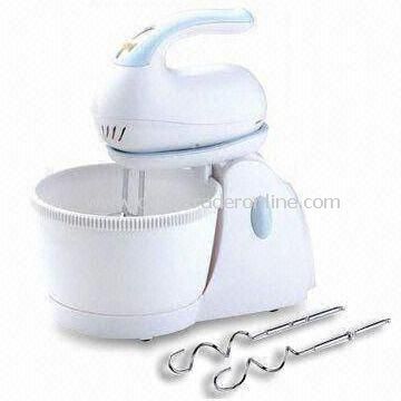 Whisk/Hand Mixer with 2.5L Self-rotating Bowl and 3 Speeds from China