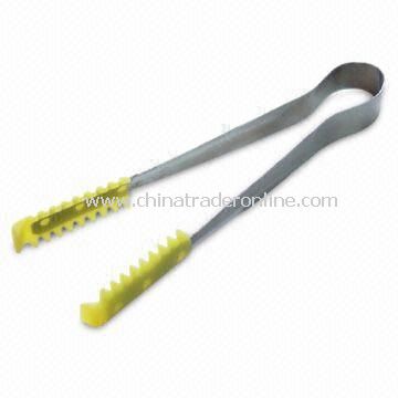 Silicone Sugar Tongs with Stainless Steel Handle