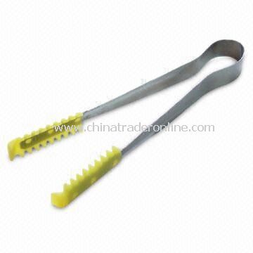 Silicone Sugar Tongs with Stainless Steel Handle from China