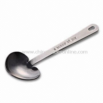 Souvenir Spoon, Made of Zinc Alloy Material, Customized Sizes and Designs are Accepted