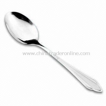 Spoon, Made of Stainless Steel, Various Types are Available from China