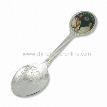 Spoon with Photo Printing Sticker, Customized Sizes and Designs Accepted